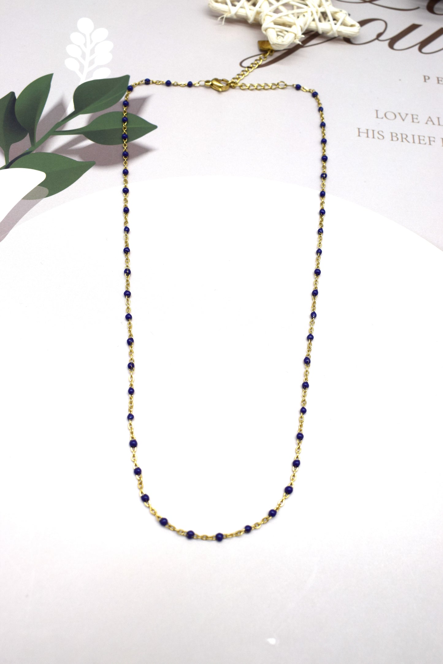Collier à perles