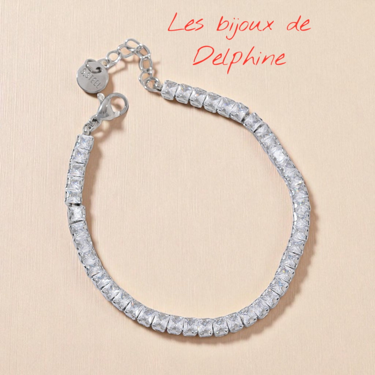 Bracelet gros « diamants «