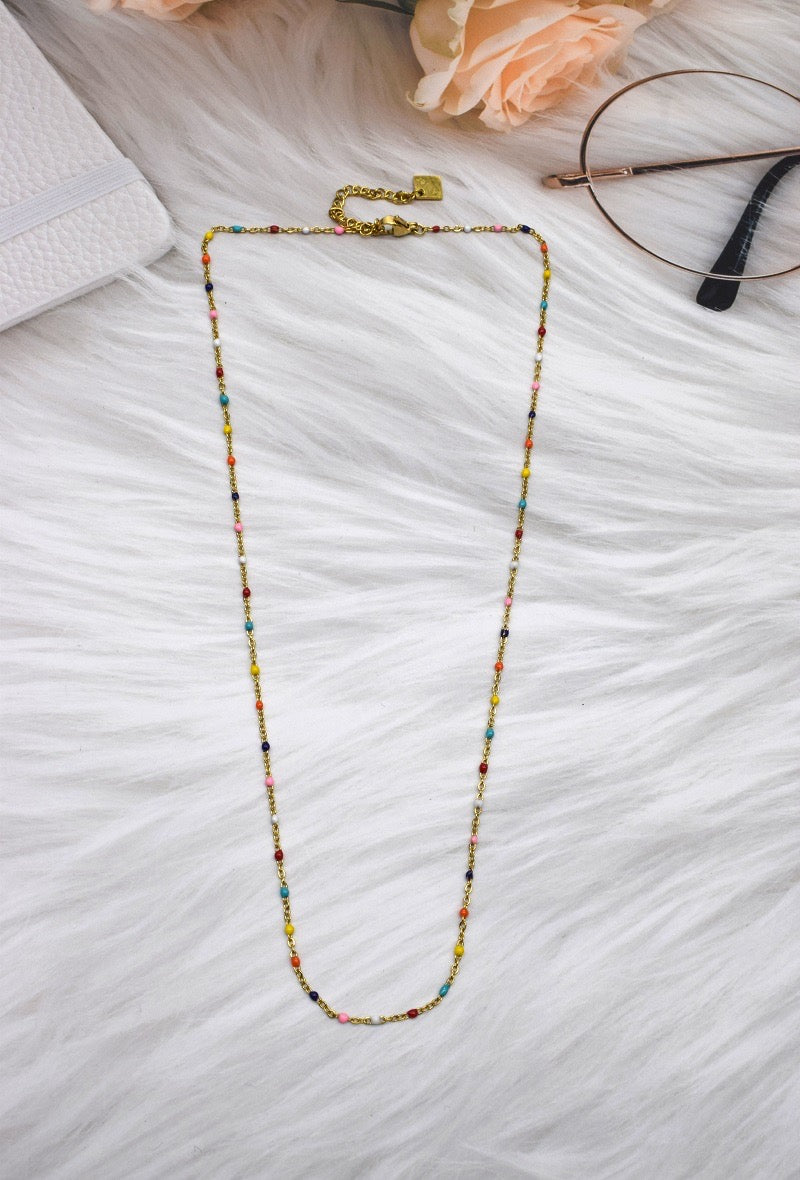 Collier à perles