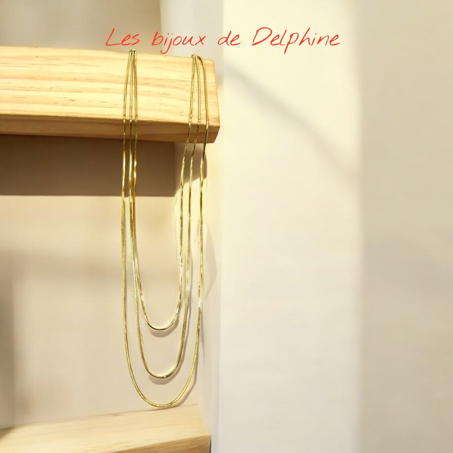 Collier triple rang