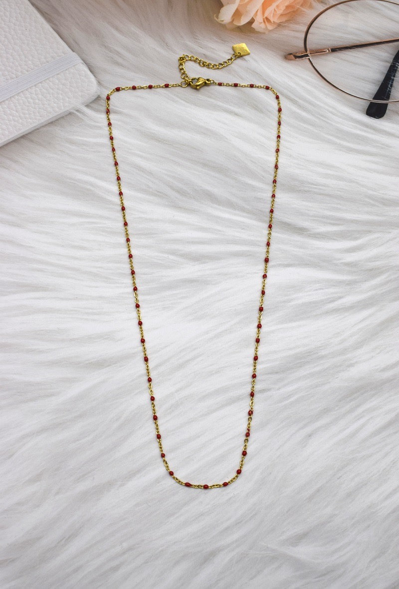 Collier à perles
