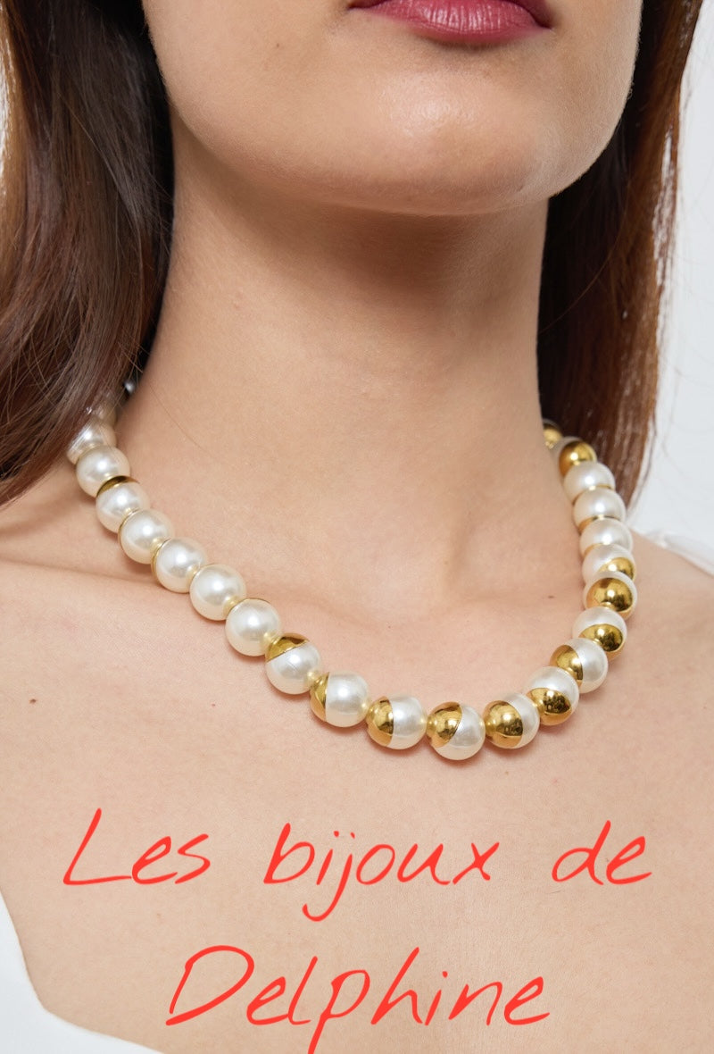 Collier perles