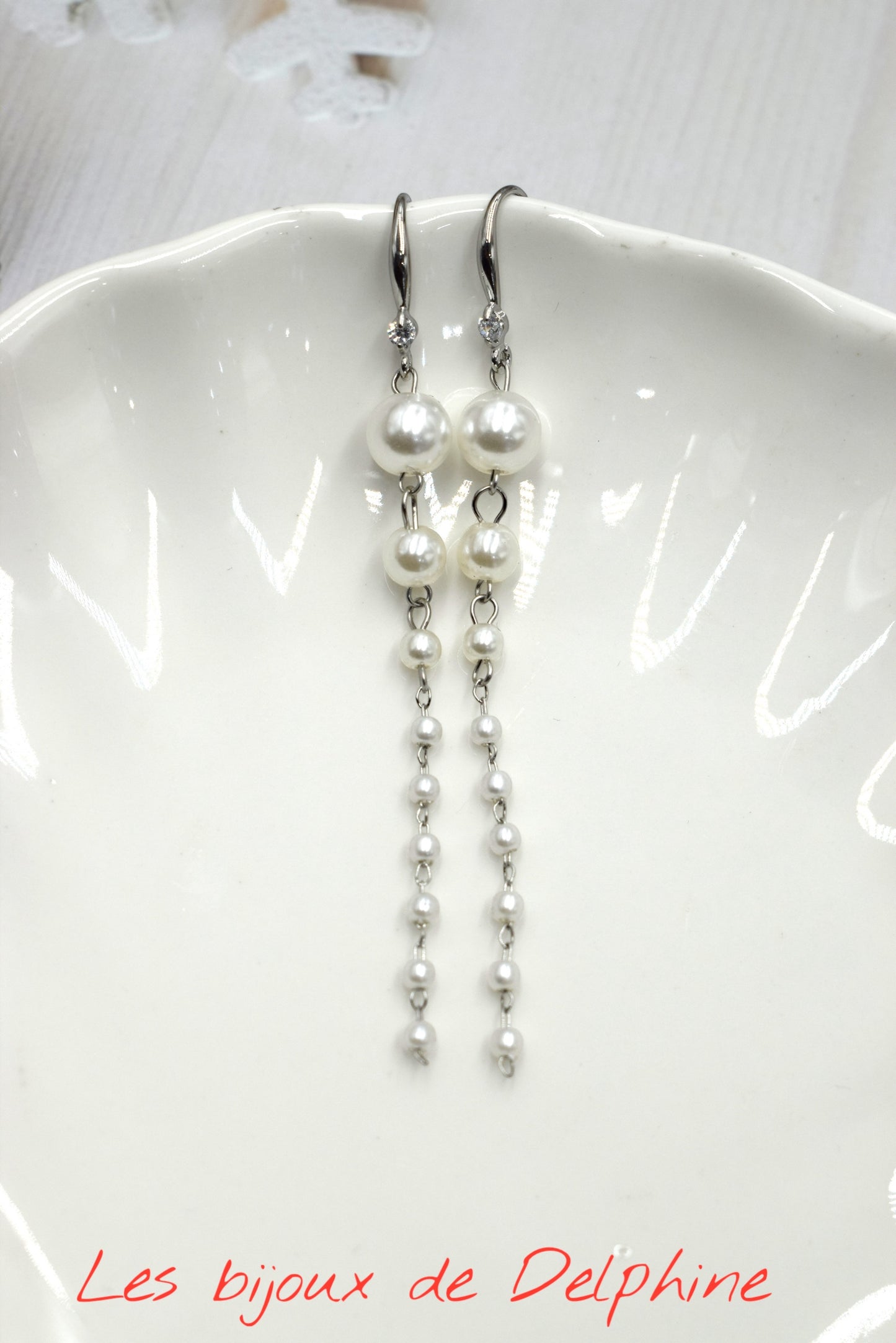 Boucles acier perlé