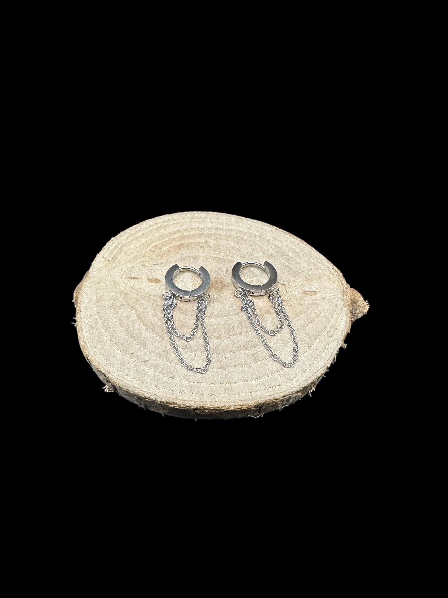 Boucle d’oreille à chaînette