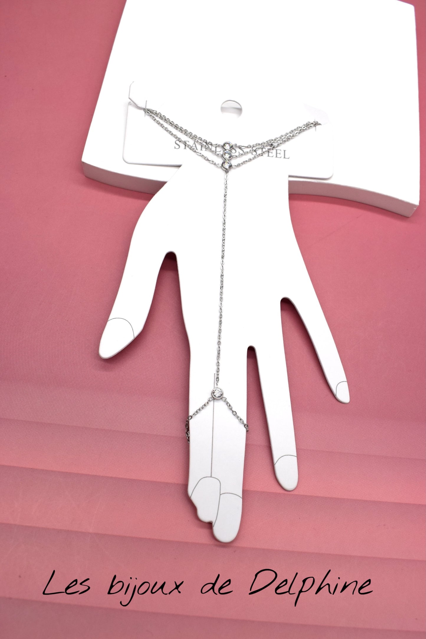 Bijoux de main acier multisport chaîne