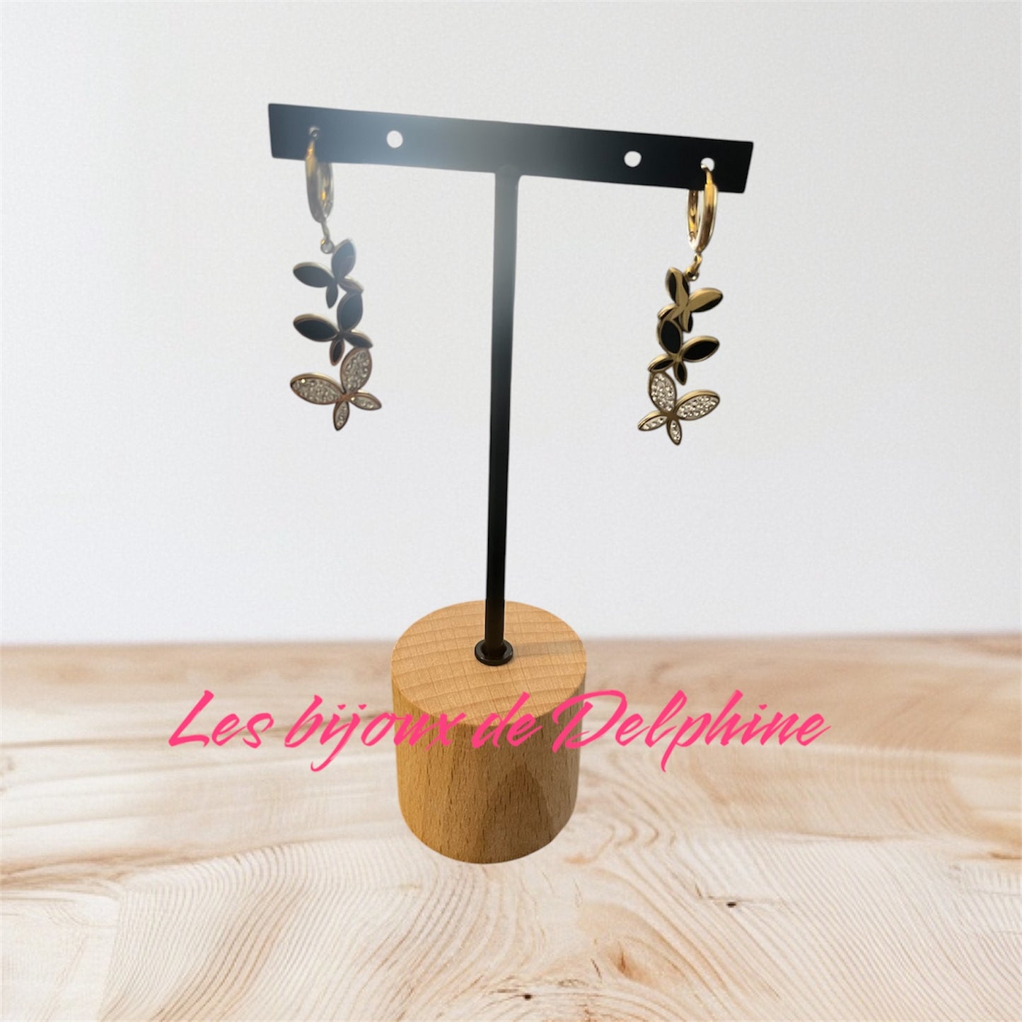 Boucles d’oreilles papillons