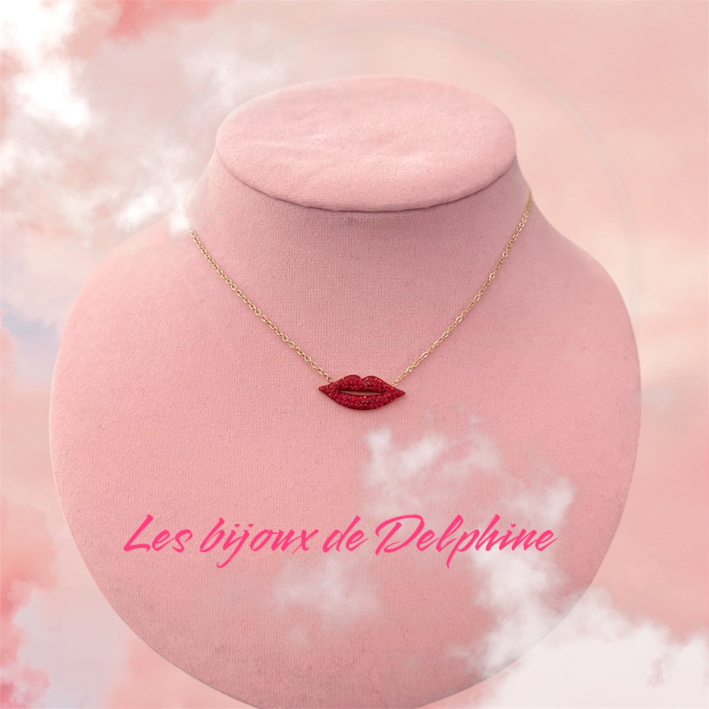 Collier « Bouche »