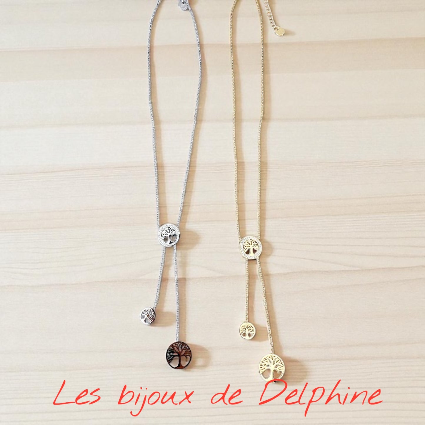 Collier tombant « Y »