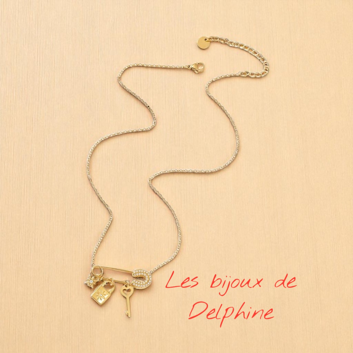 Collier épingle à nourrice