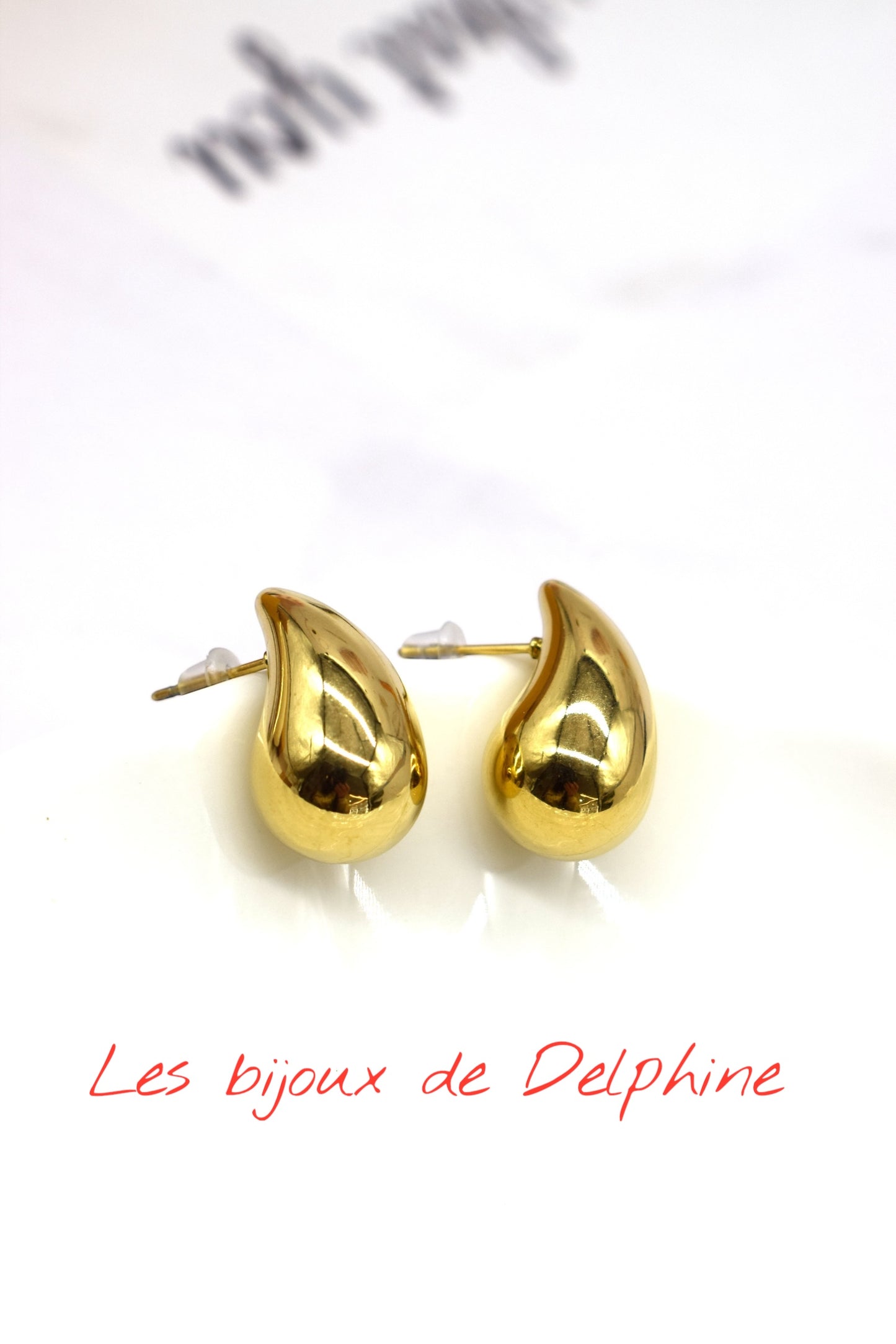 Boucles d’oreilles Goutte petit modèle