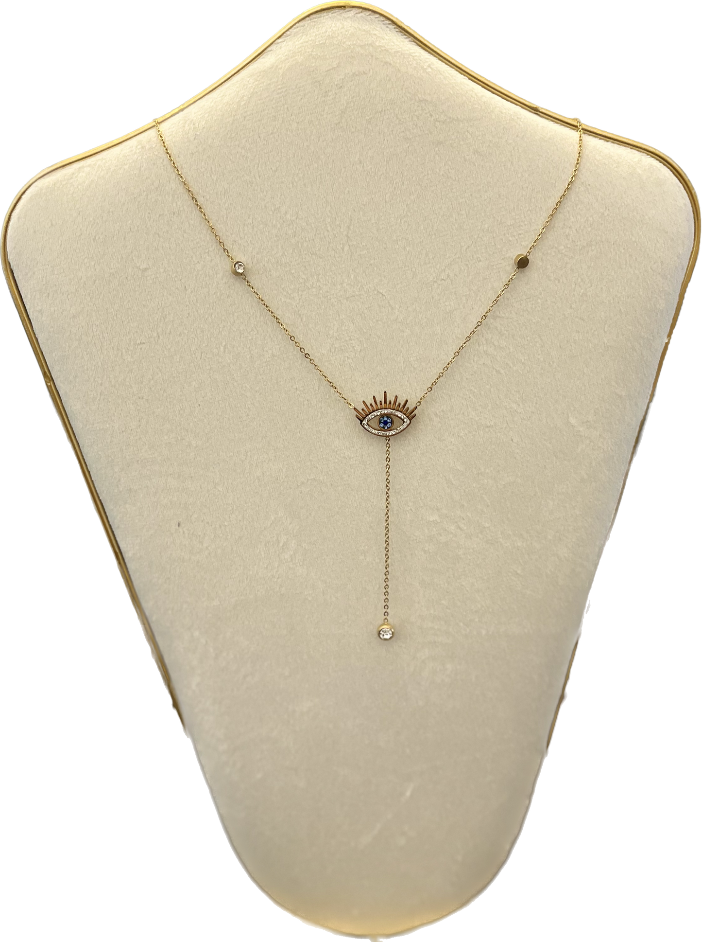 Collier oeil avec « Larme »