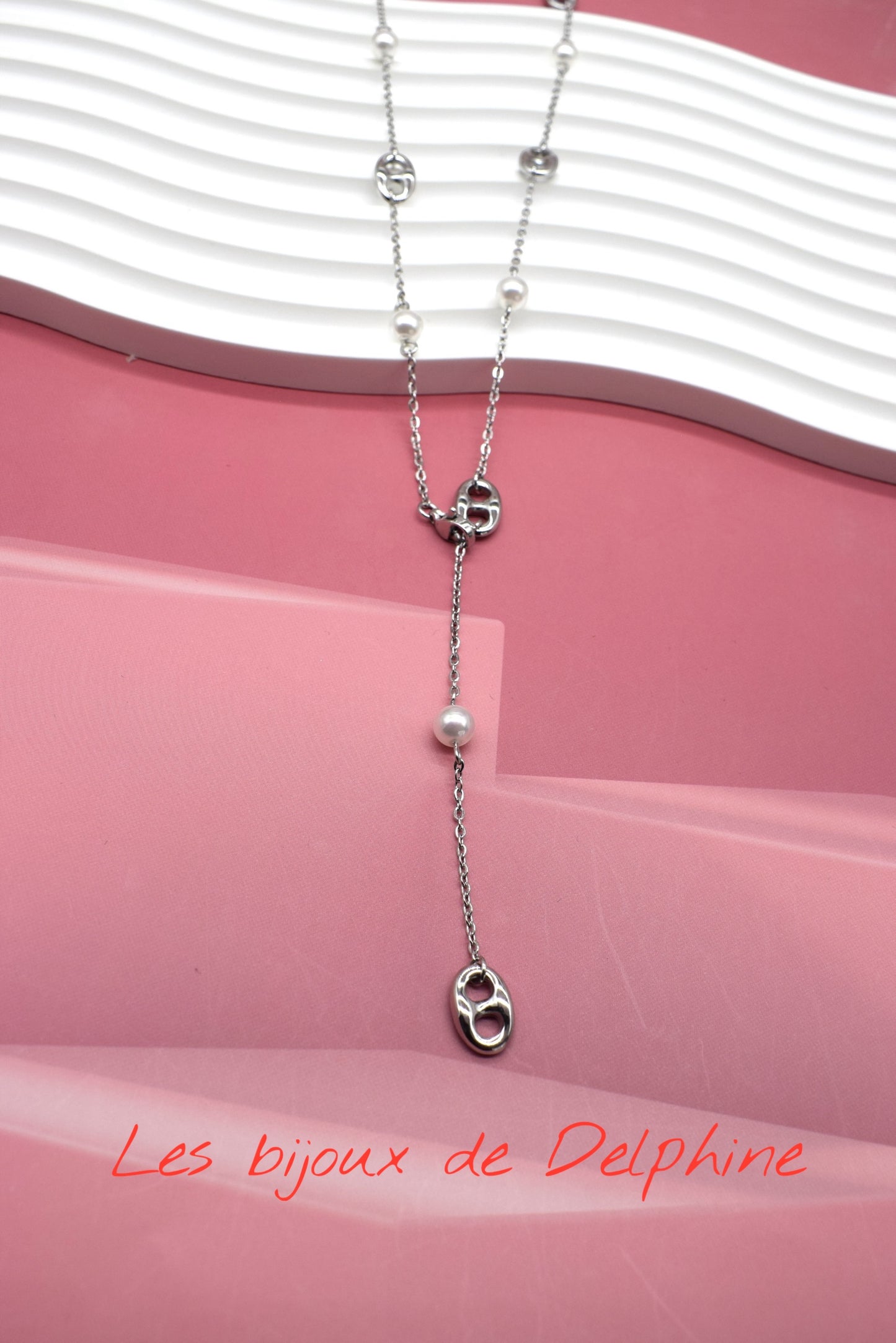 Collier Y tombant