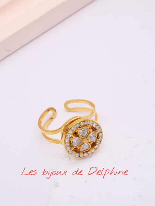 Bague anti stress acier inoxydable