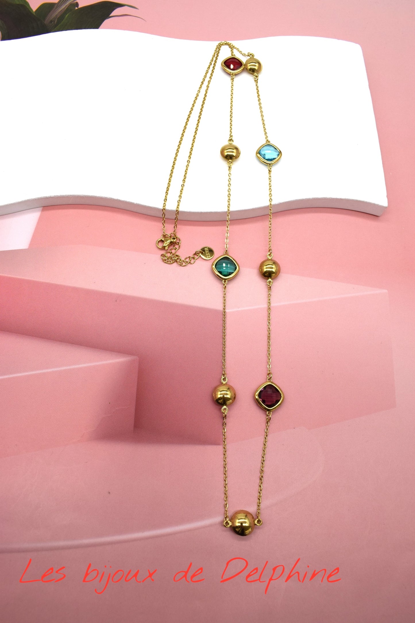 Sautoir acier inoxydable