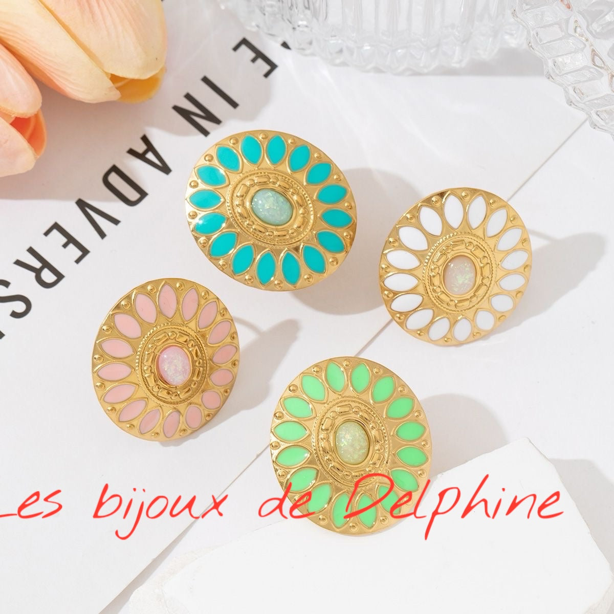 Bagues couleur acier inoxydable