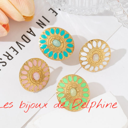 Bagues couleur acier inoxydable