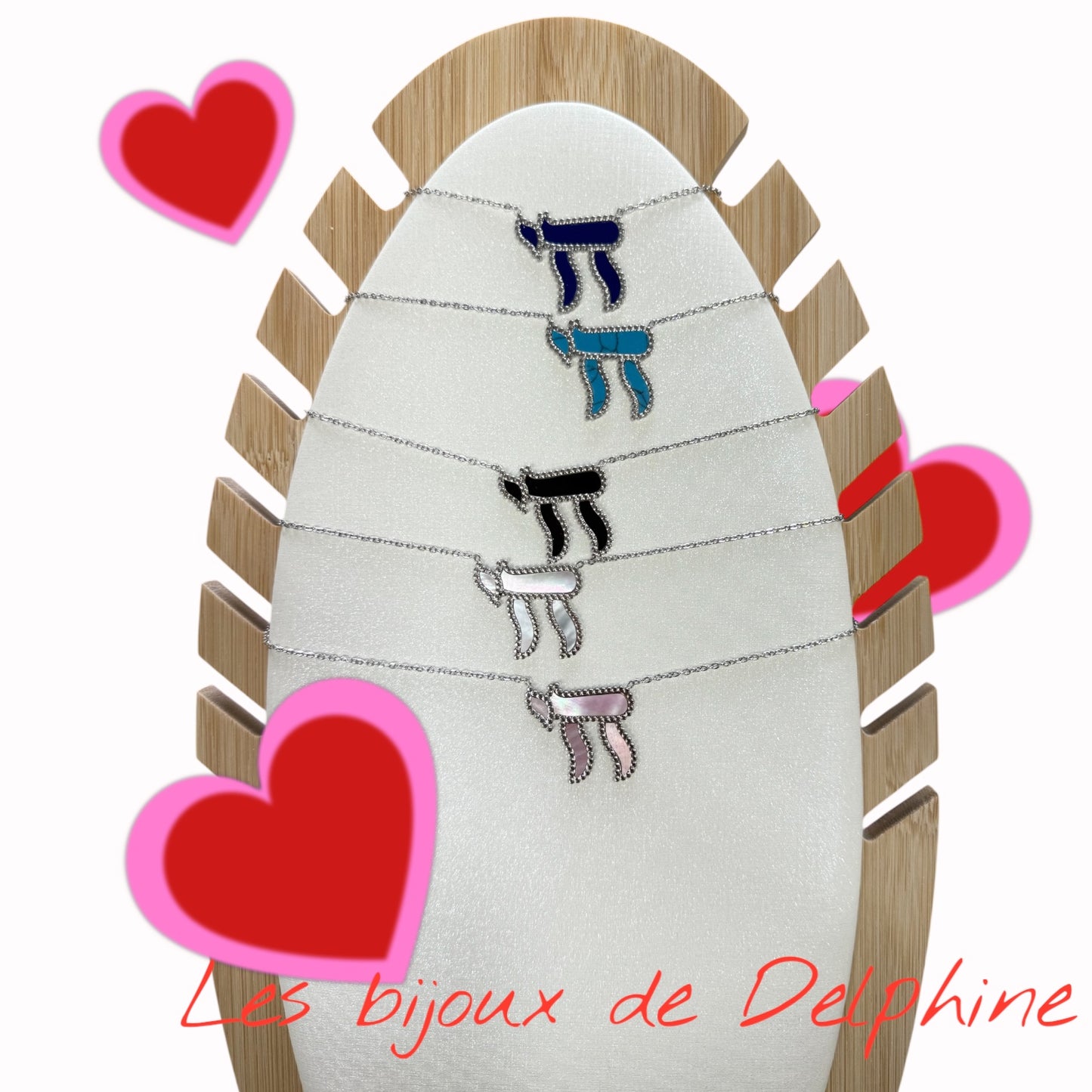 Collier gros Haï en couleur