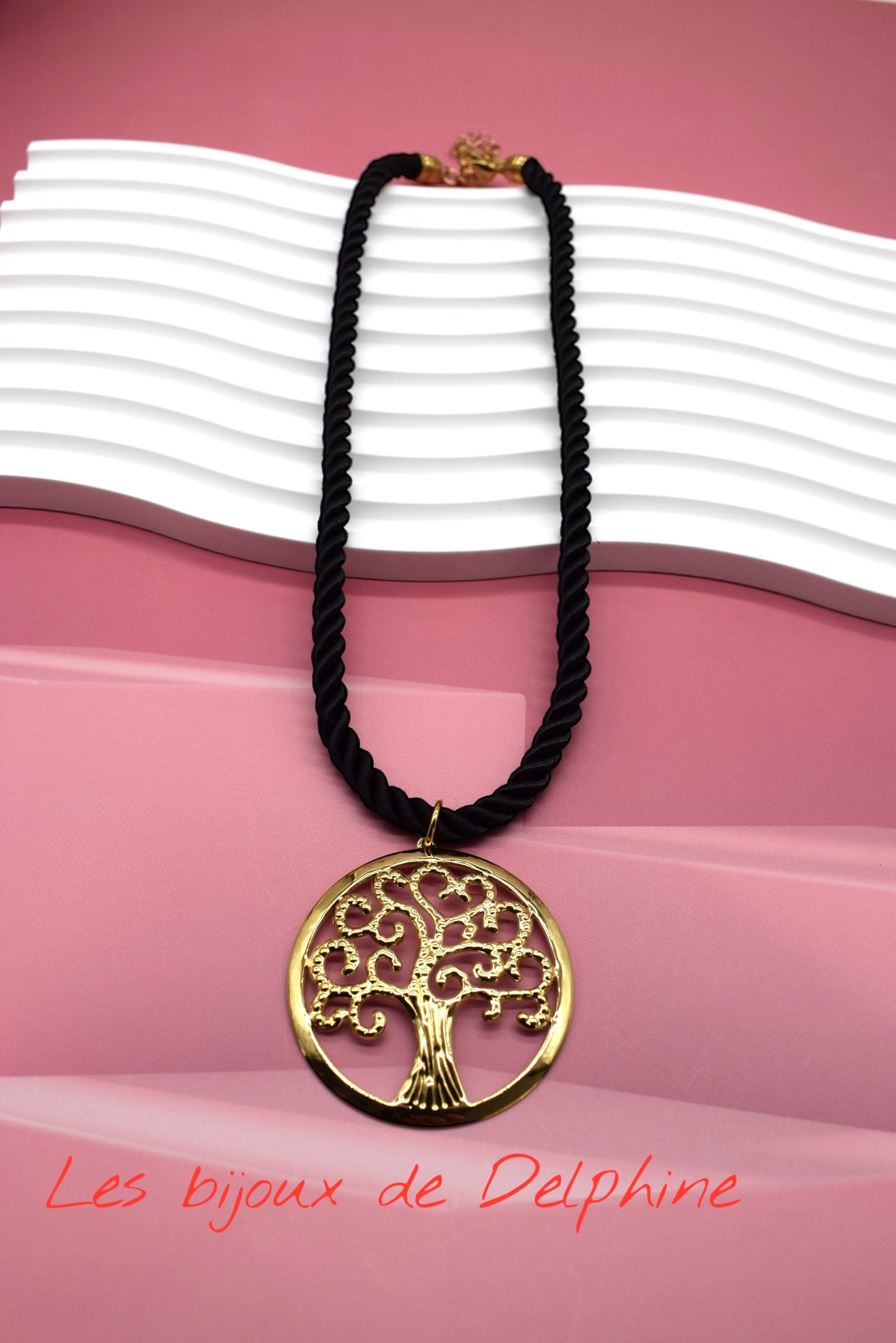 Collier cordon arbres de vie