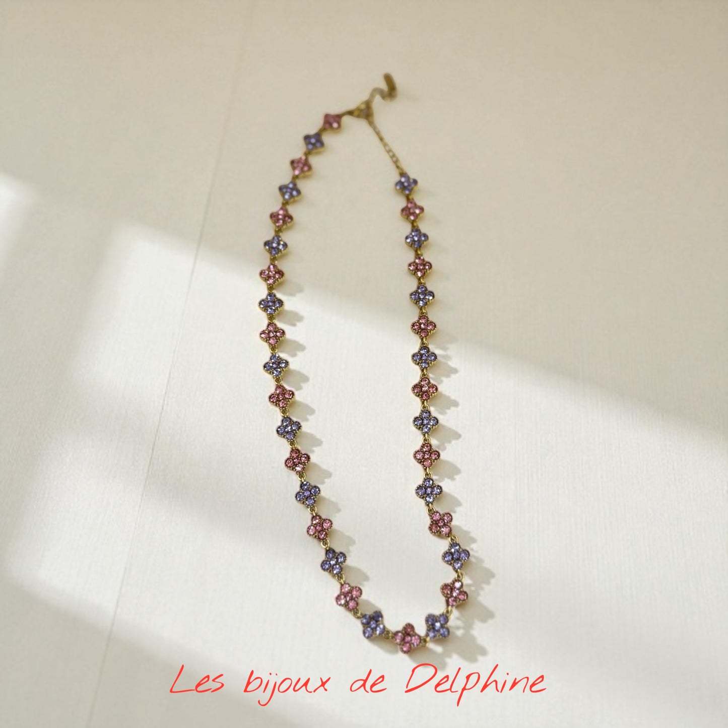 Collier  à strass