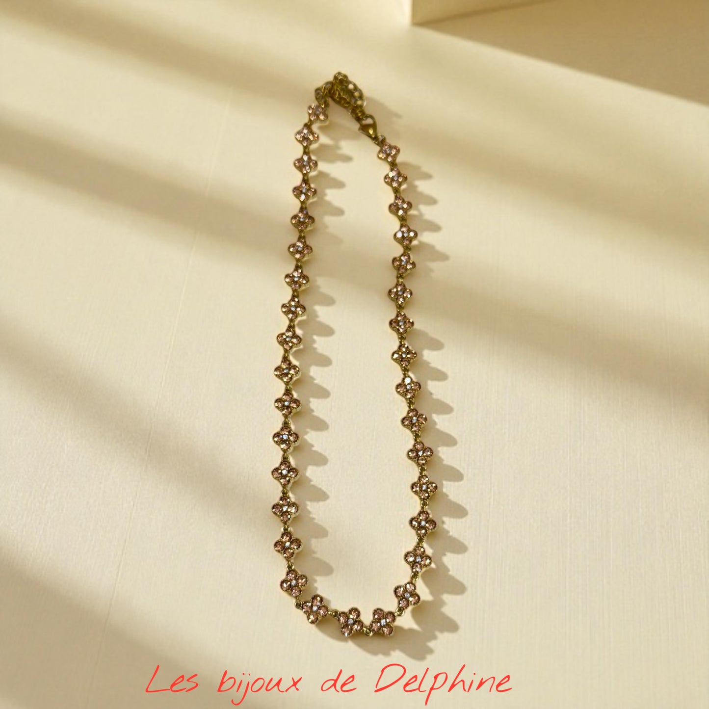 Collier  à strass