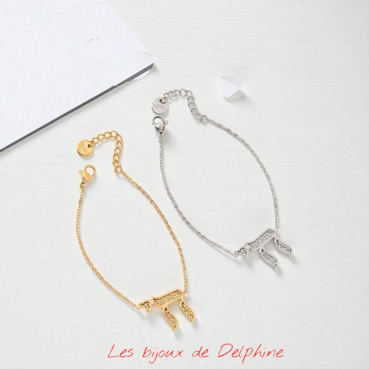 Bracelet/ gourmette Haï filigrane