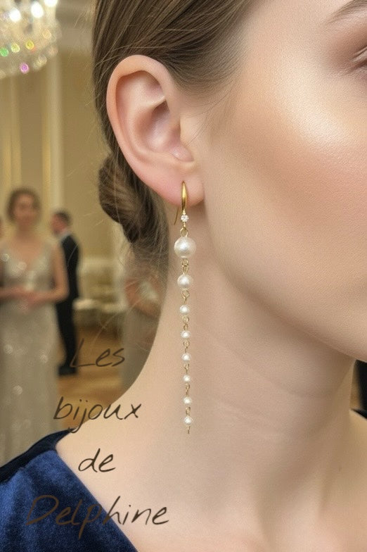 Boucles acier perlé