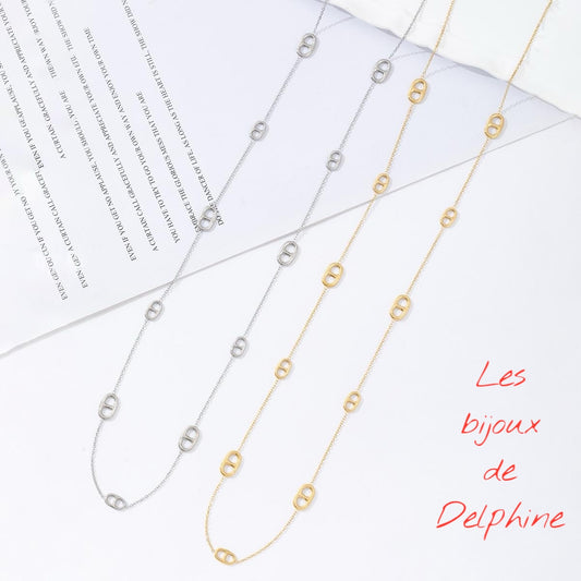 Sautoir grains de café