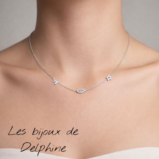 Collier acier  Symbolique