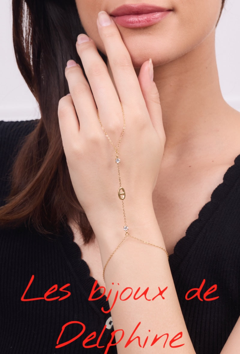 Bijoux de main grain de café