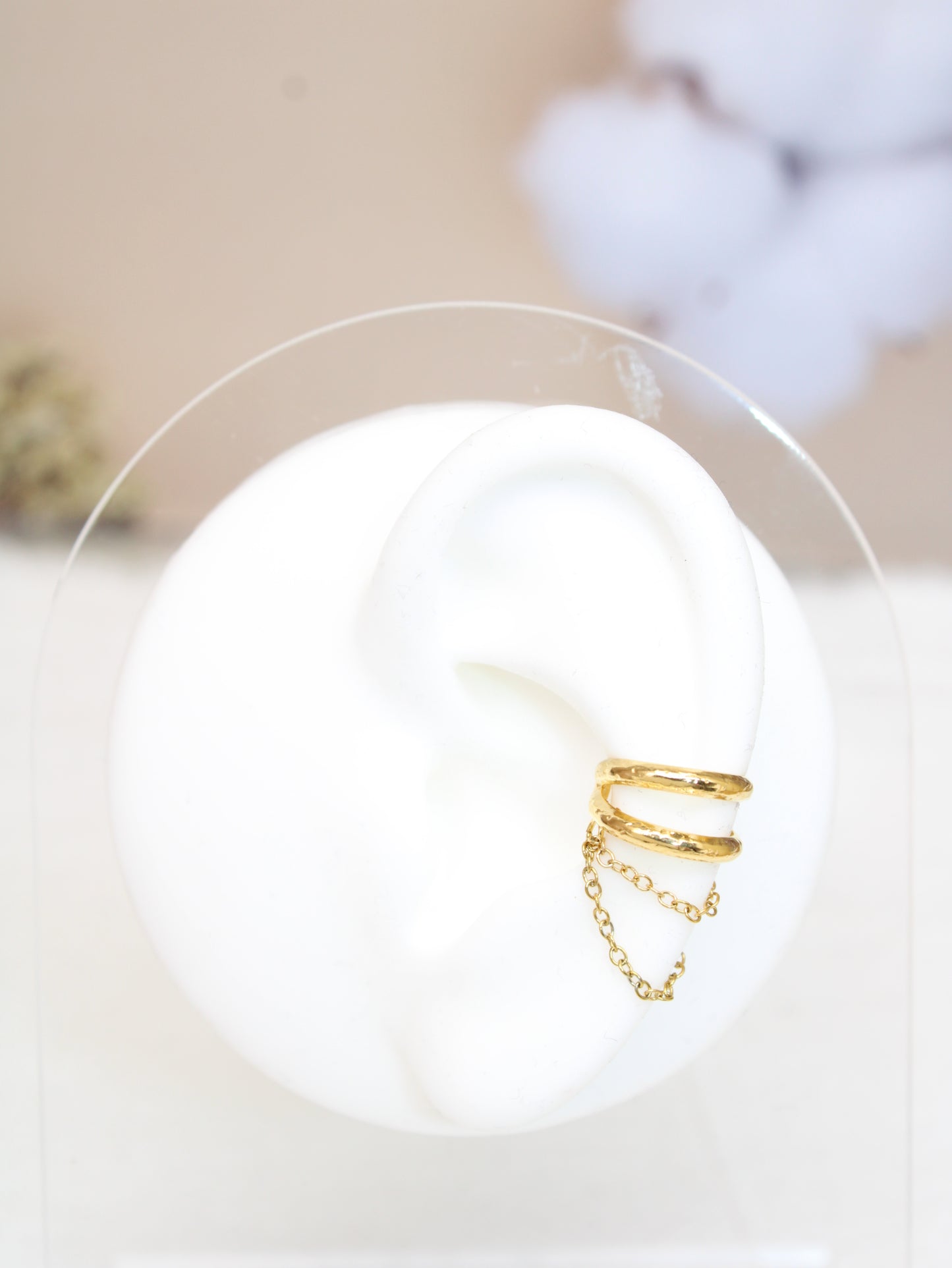 Boucle de cartilage acier