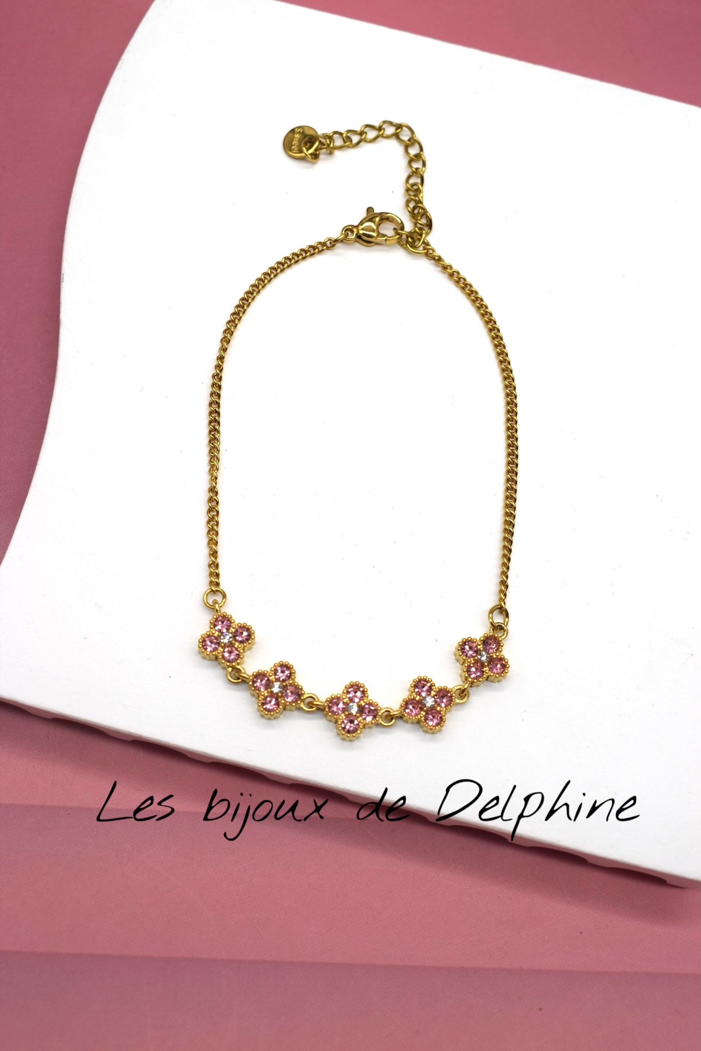 Chaîne de cheville acier. Princesse