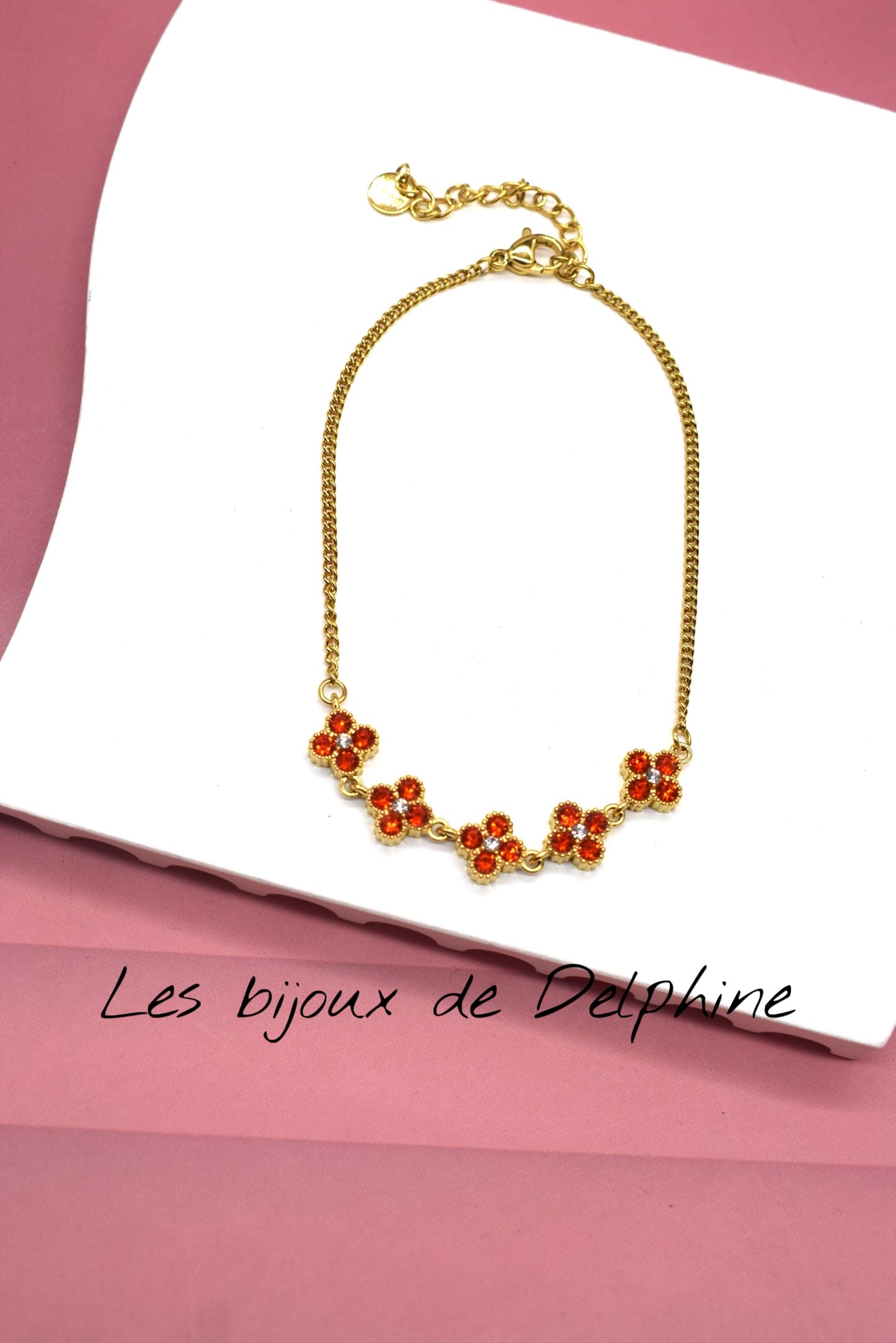 Chaîne de cheville acier. Princesse