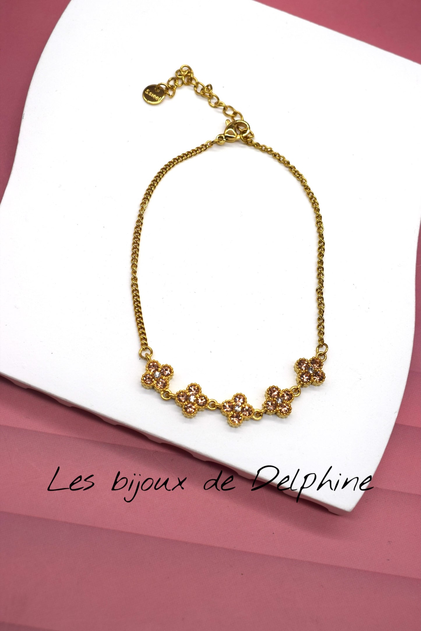 Chaîne de cheville acier. Princesse