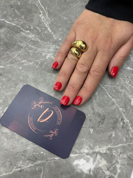 Bague « goute » réglable