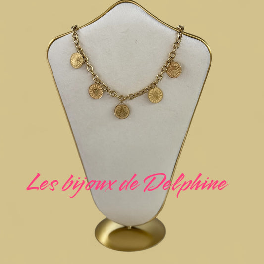 Collier pièces