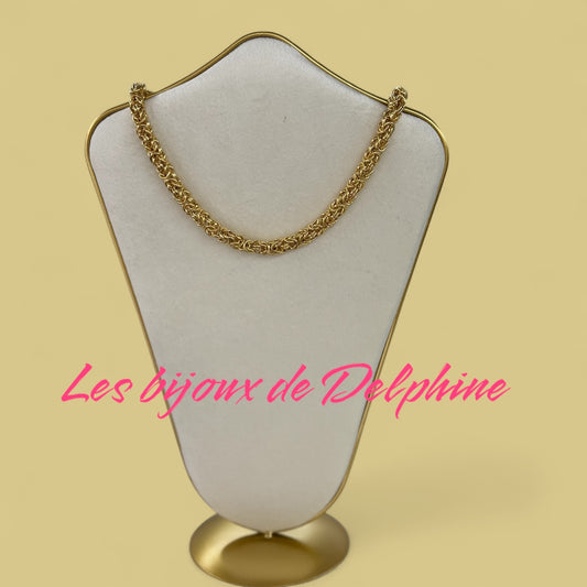 Collier maille ronde