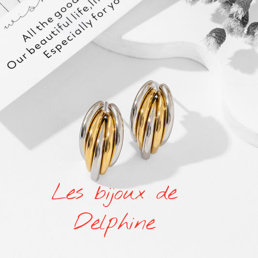 Boucles deux couleurs
