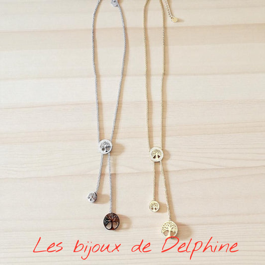 Collier tombant « Y »
