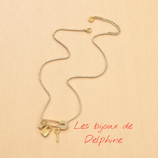 Collier épingle à nourrice
